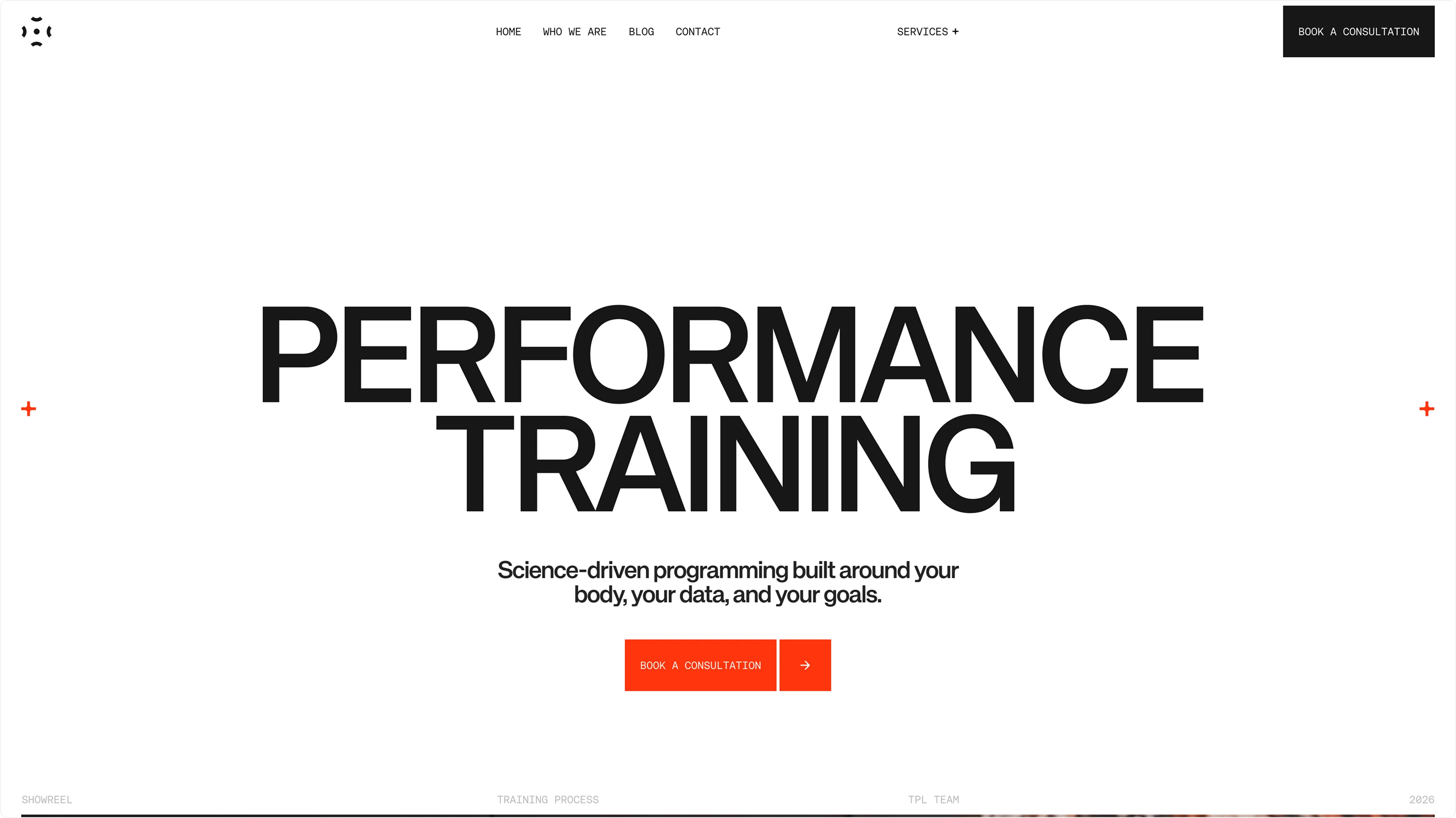 The Performance Lab service inner page